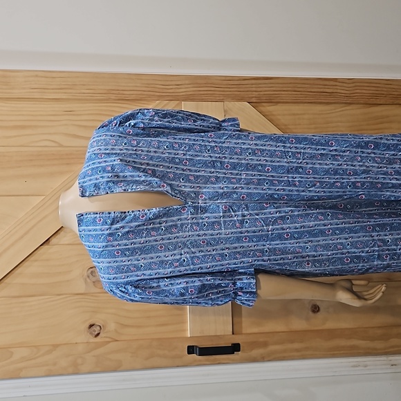 Vintage | JC Penny House Dress / Lounge Dress / Gown | Size 18 - Picture 8 of 12